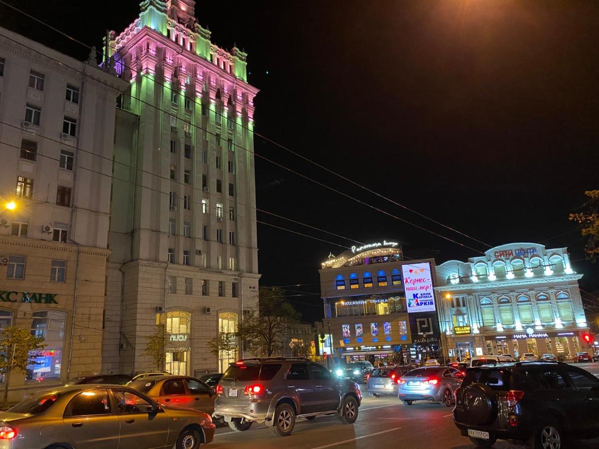 Panorama Luxury Apartment In The House With A Spire, A Historical Building In The City Centre Κχαρκίβ Εξωτερικό φωτογραφία