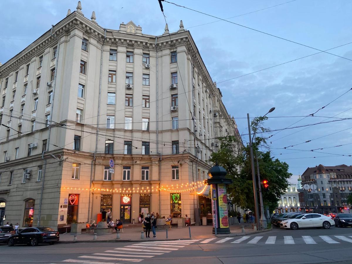 Panorama Luxury Apartment In The House With A Spire, A Historical Building In The City Centre Κχαρκίβ Εξωτερικό φωτογραφία